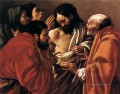 La incredulidad de Santo Tomás El pintor holandés Hendrick ter Brugghen